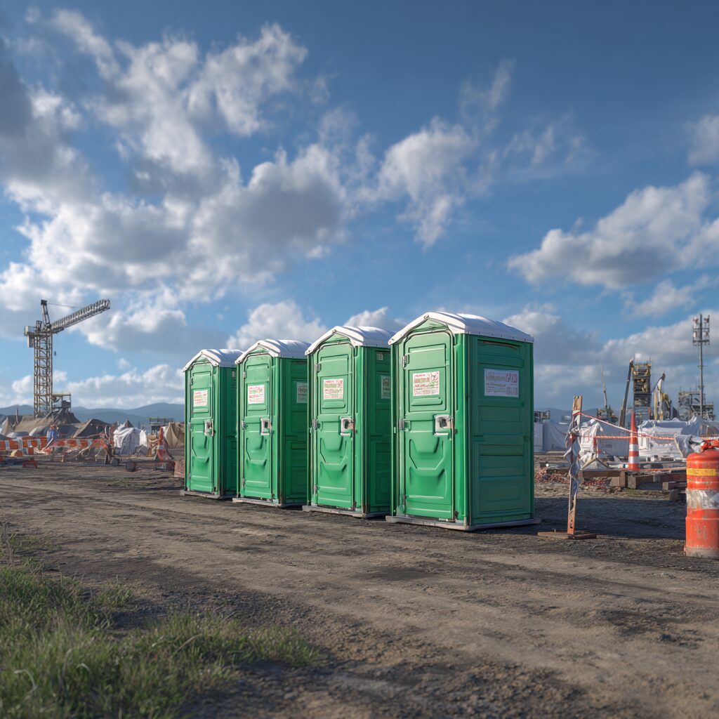 Porta potty vs permanent restrooms