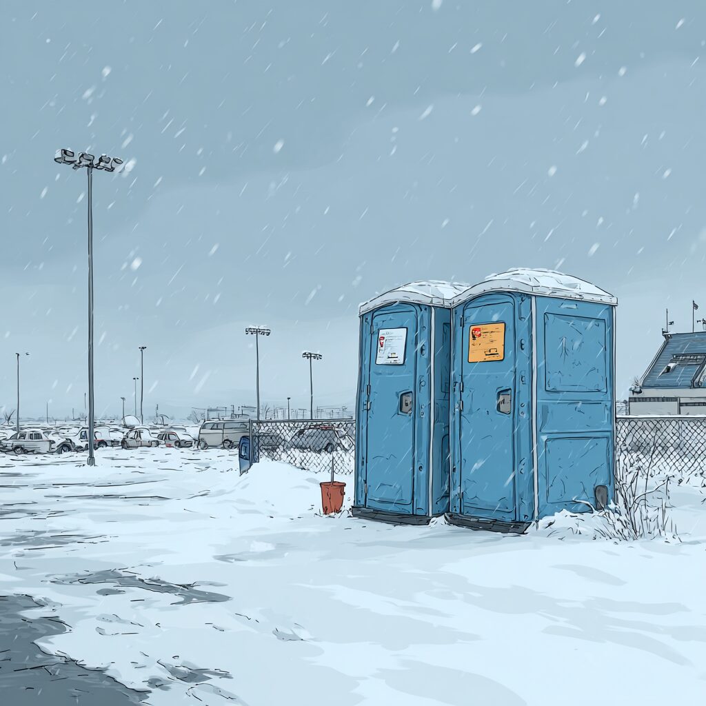 eco friendly porta potties for winter