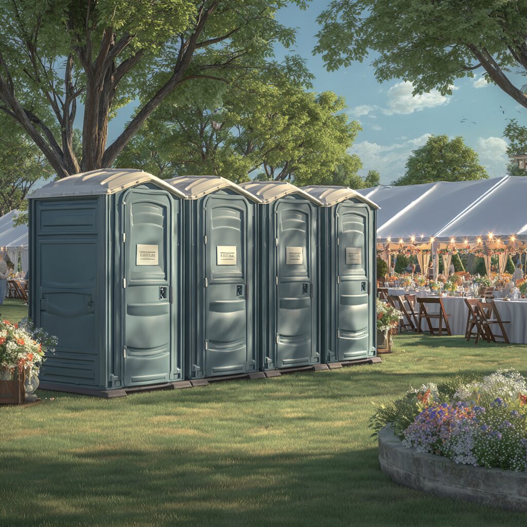 eco-friendly porta potties for weddings