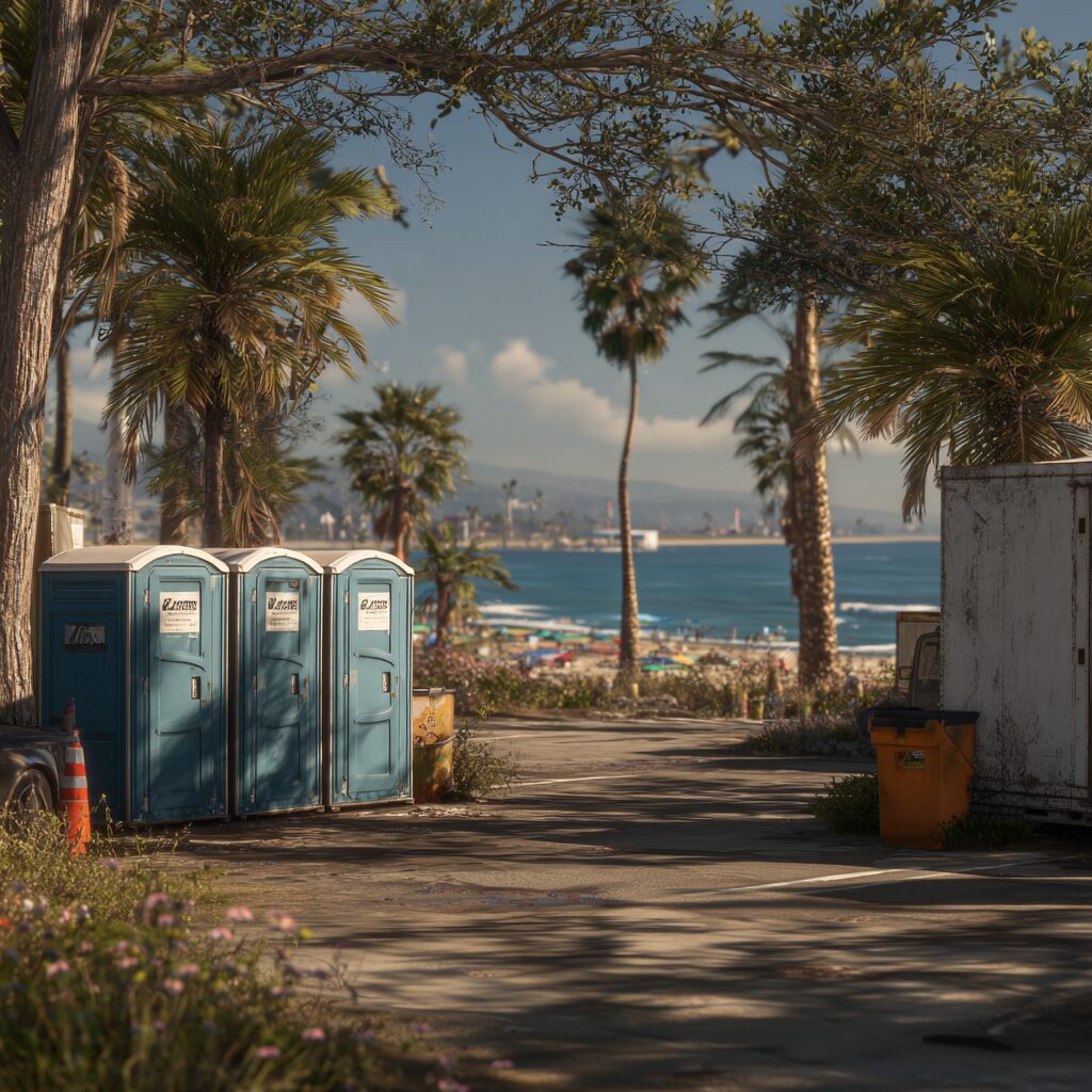 How do porta potties help the environment?