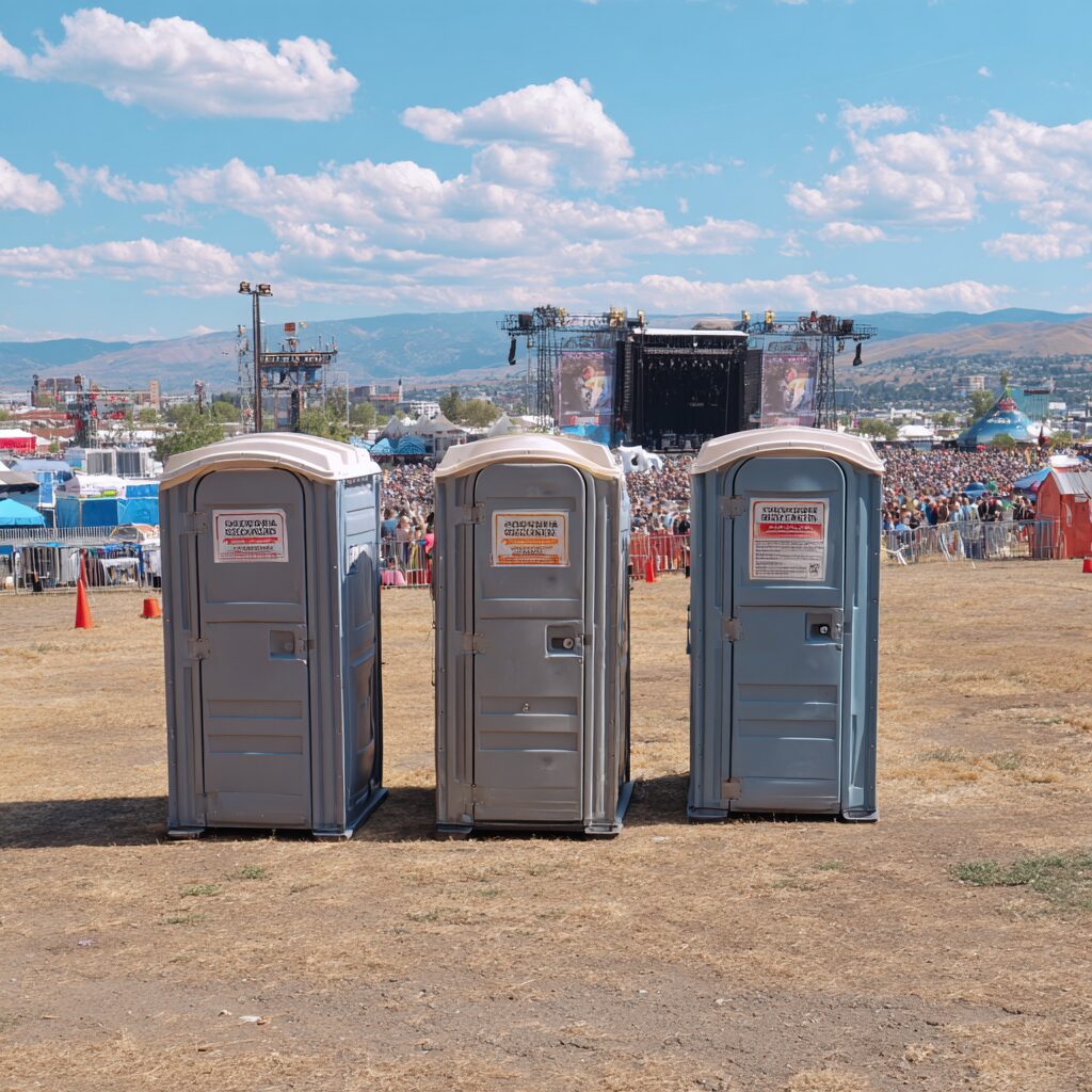 How do portable toilets help the planet?