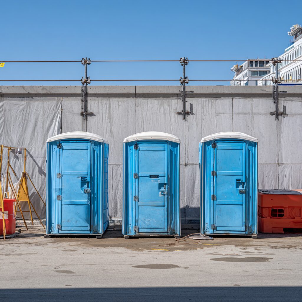 environmentally friendly porta potties for construction sites
