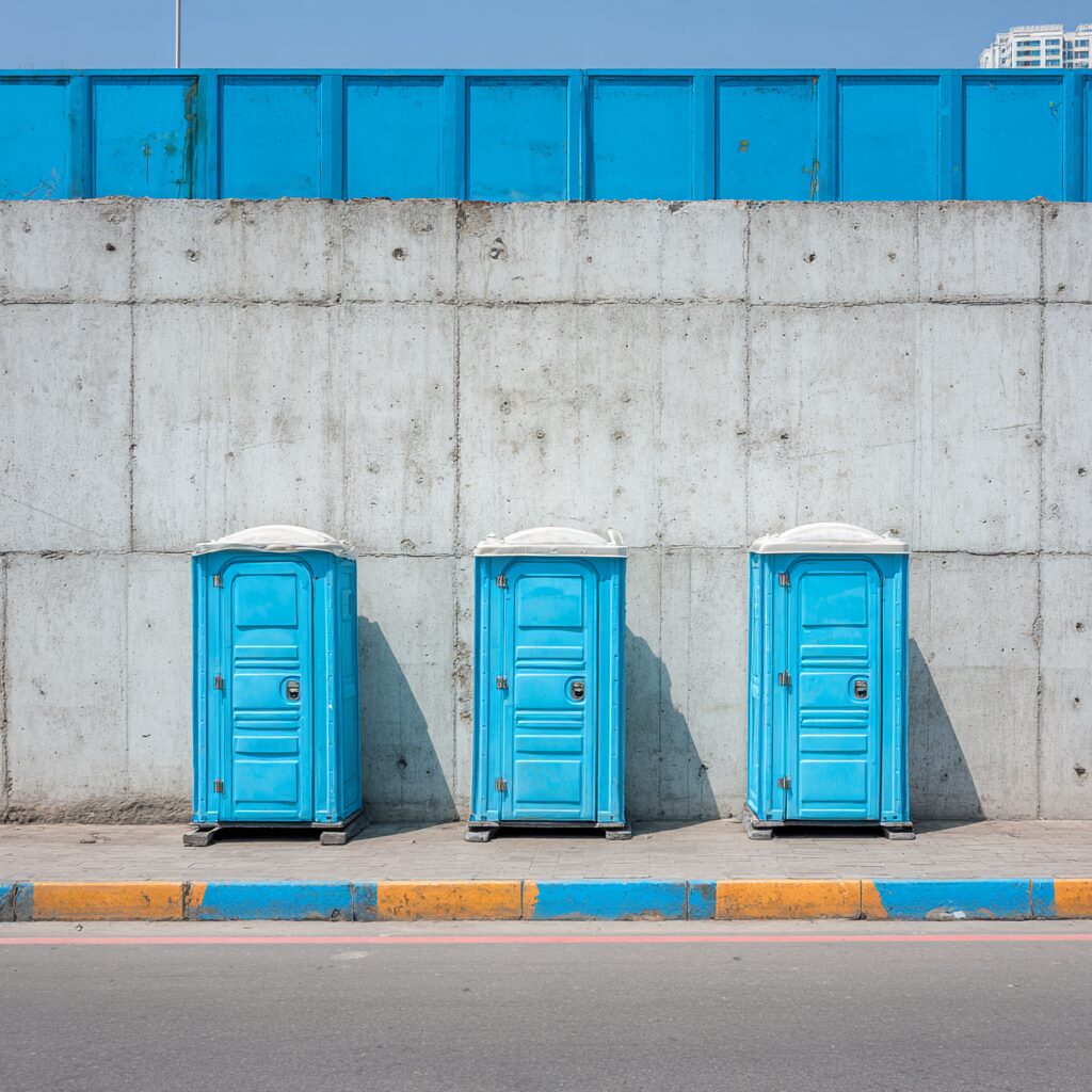 portable toilets for summer events