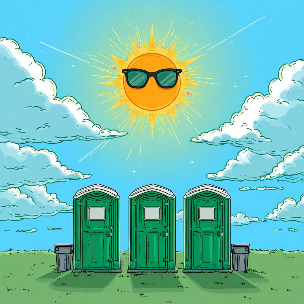 eco friendly porta potties for summer