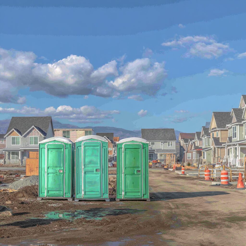 summer tips for porta potties on construction sites