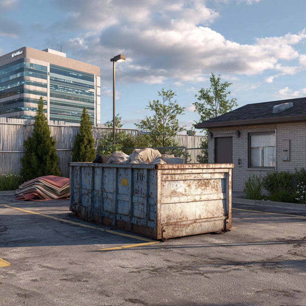 How to weigh carpet for dumpster rentals