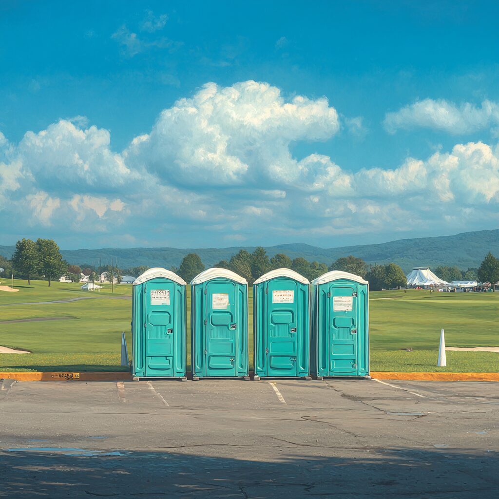 how far in advance should i book a porta potty rental for construction projects?