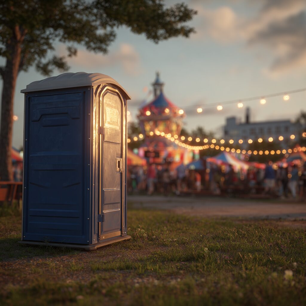 Porta potty logistics for events