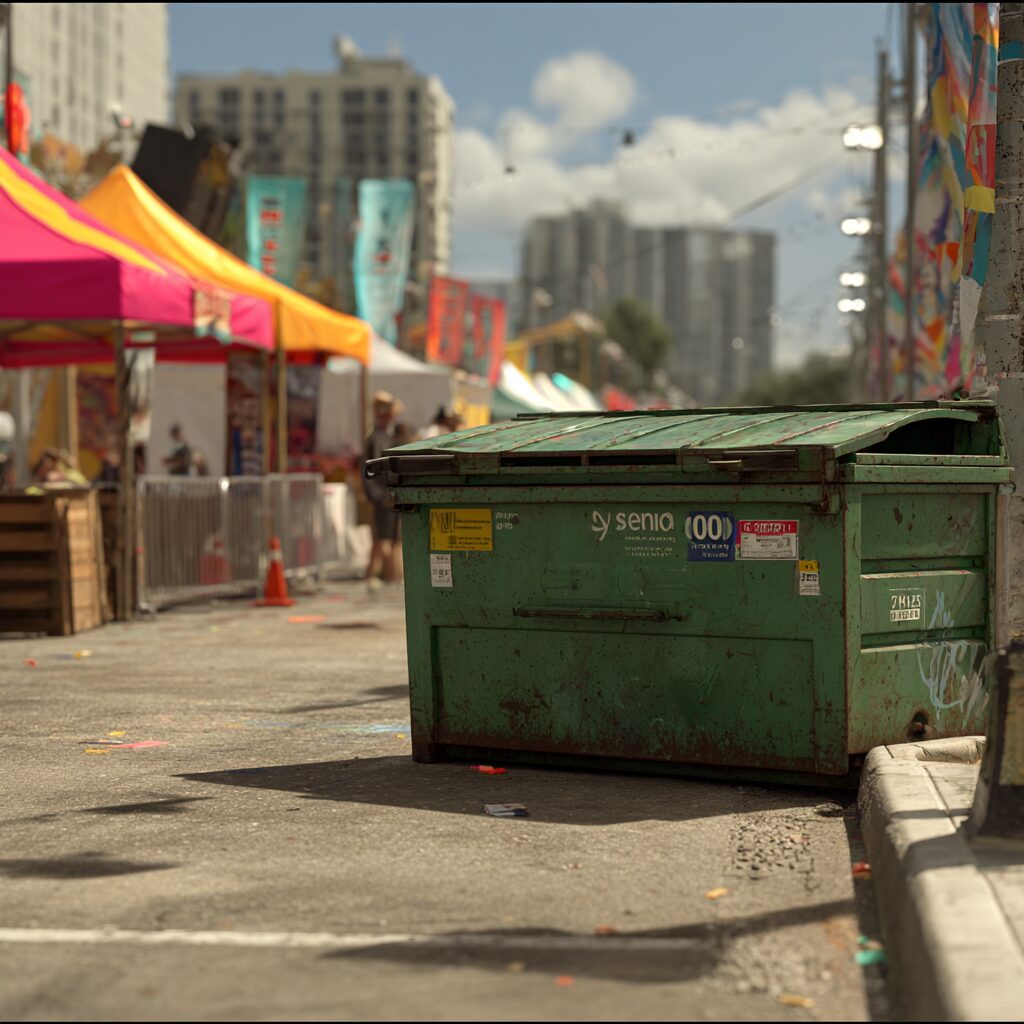 Austin dumpster rentals for events