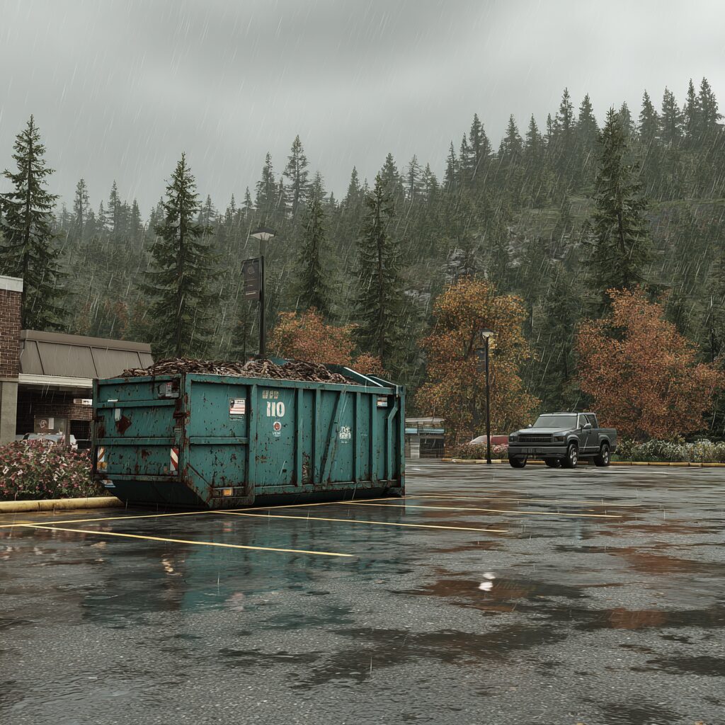 Dumpster tips for Portland's rainy weather