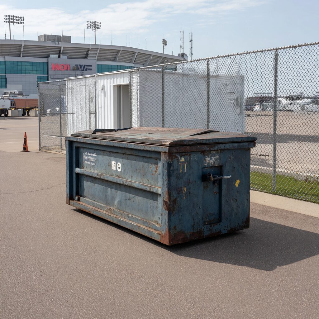 How to event dumpster for use in Portland