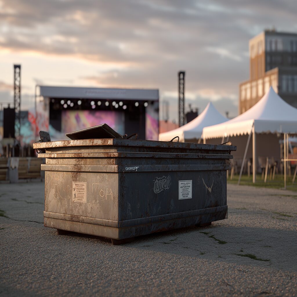 Questions about dumpsters for events