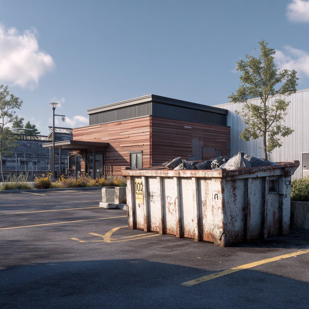 How to request a dumpster in North Carolina