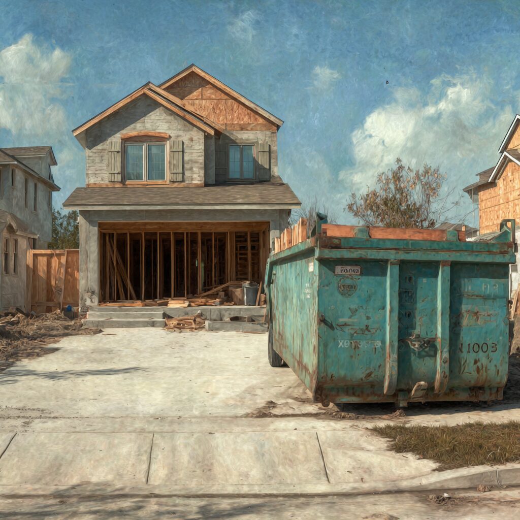 how to request a quote for a residential NC dumpster