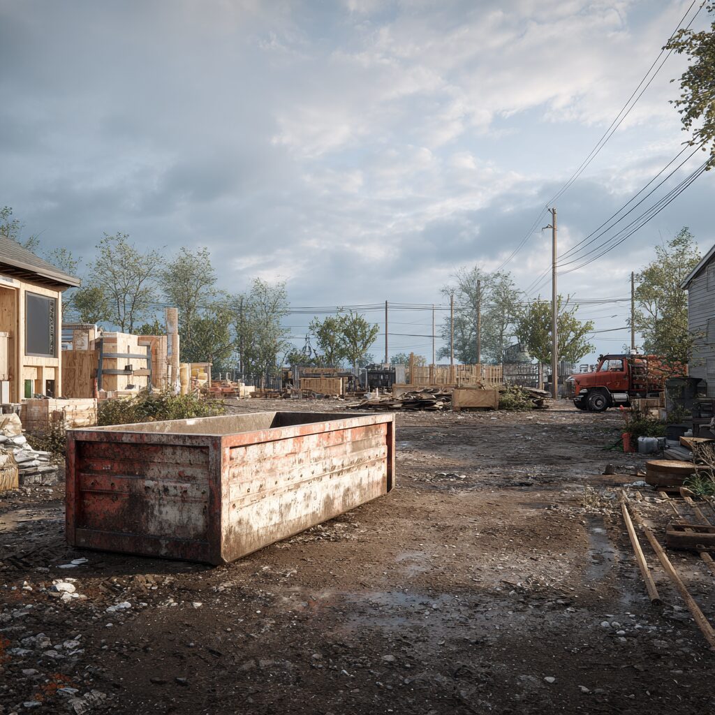 Greensboro rented dumpster use