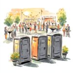 Porta potty rentals for events with alcohol