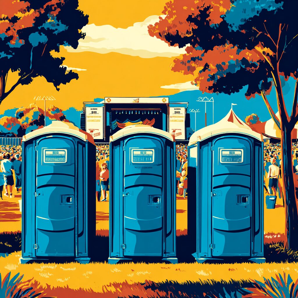 Porta potty playbook for multi-day events