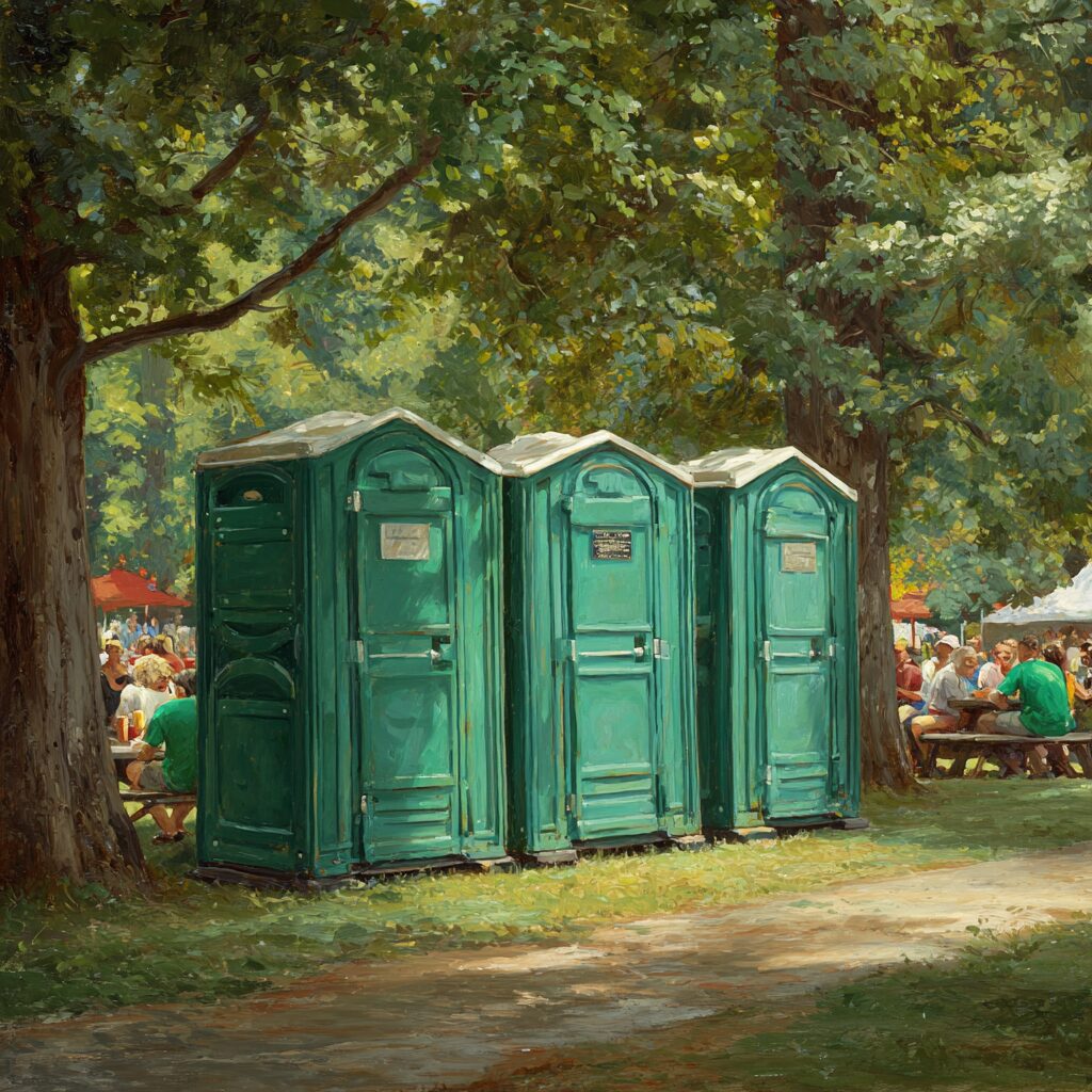 Company picnic porta potty playbook