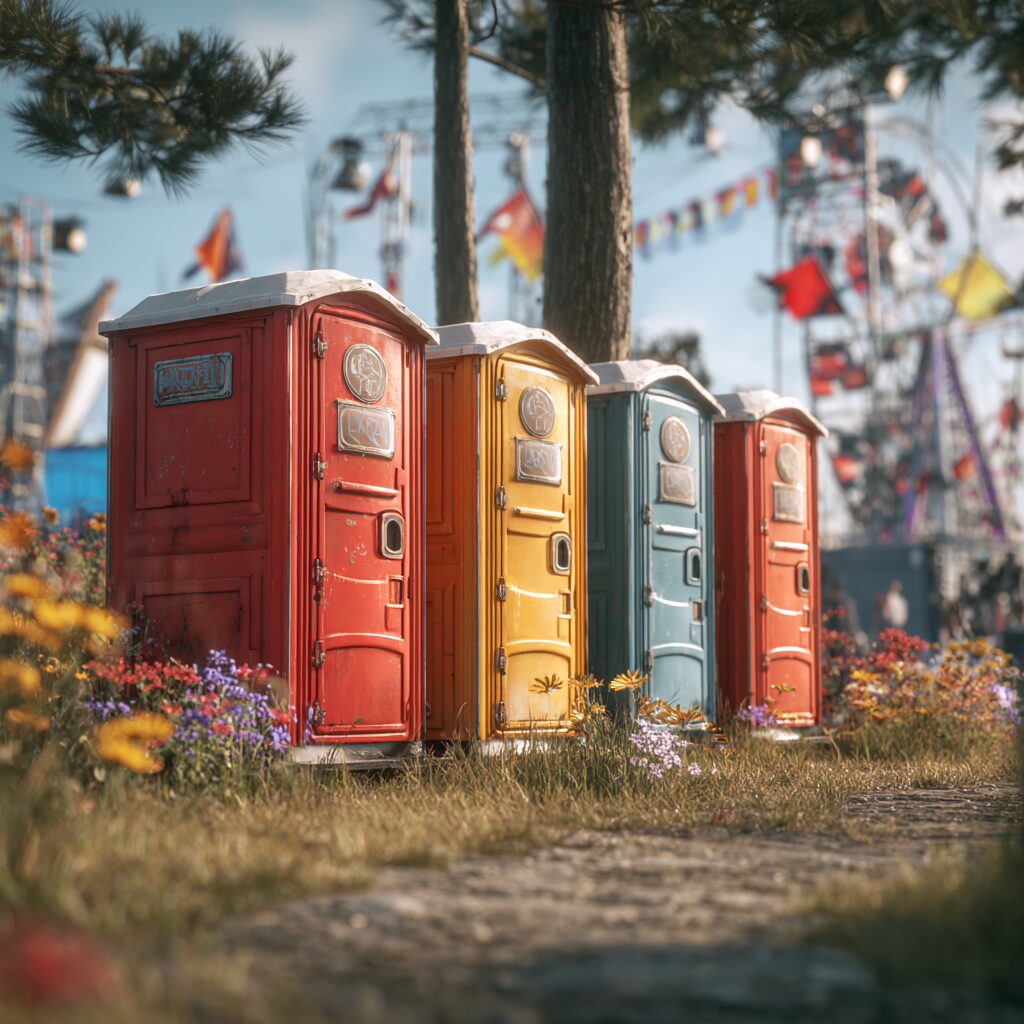 Timeline for porta potty rentals for festivals