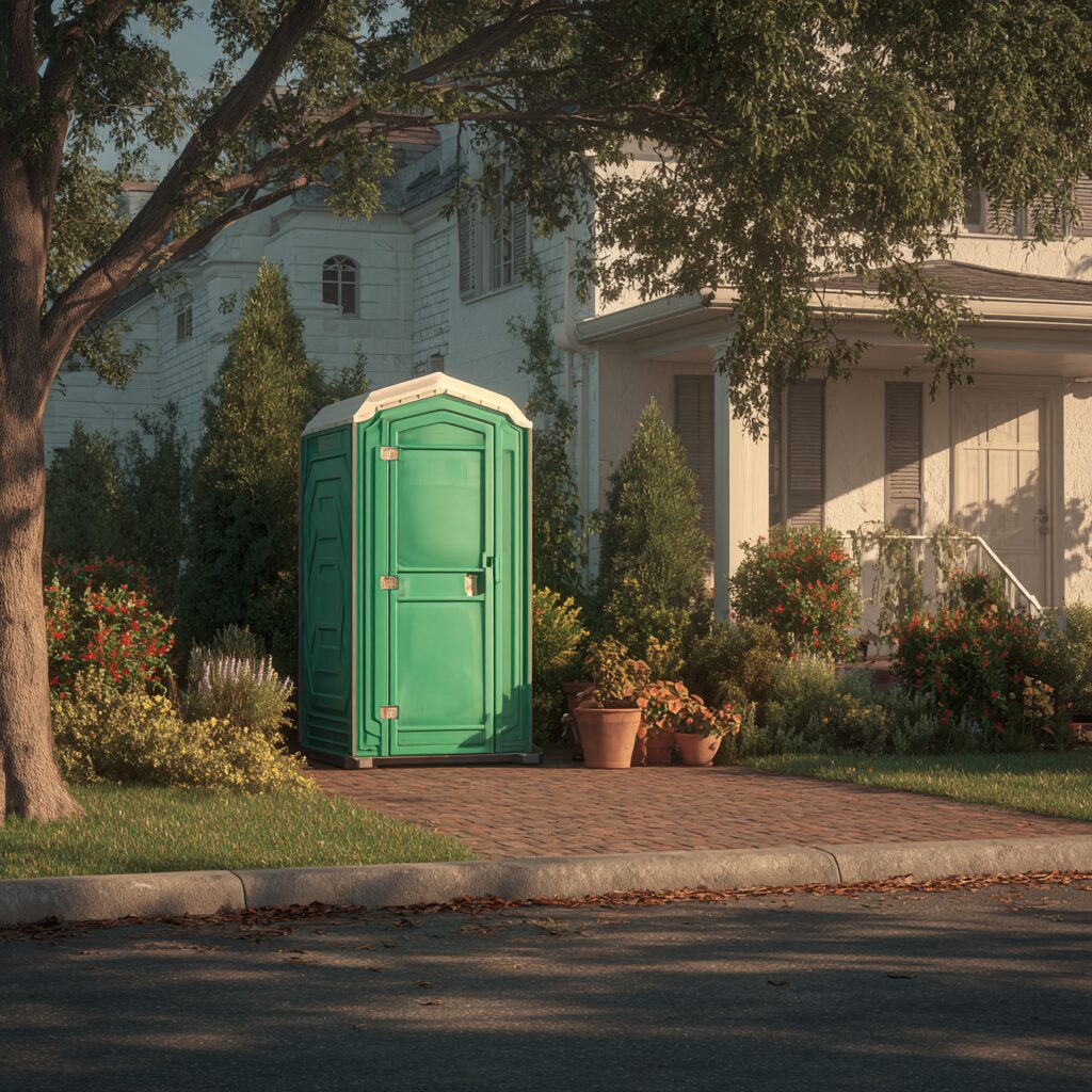 how to prepare for a residential porta potty delivery