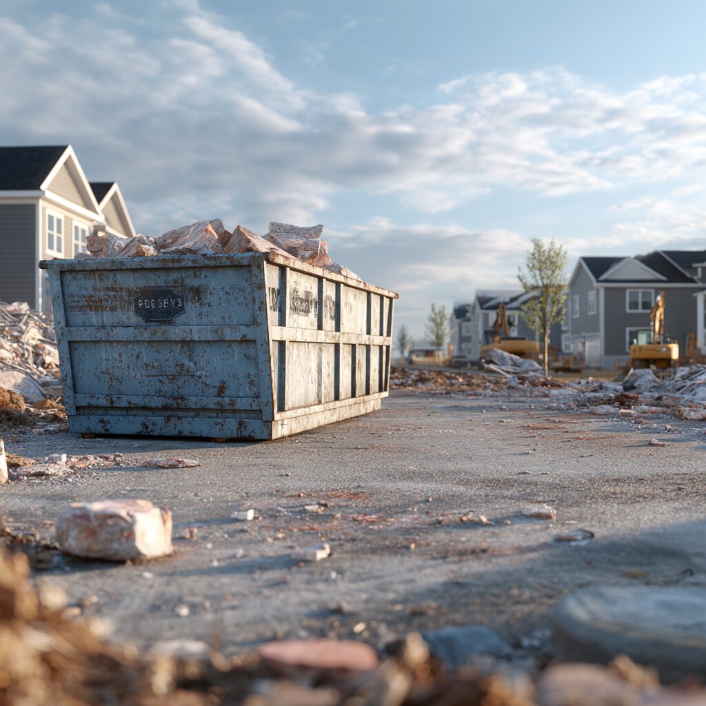 How to dispose of concrete in a dumpster