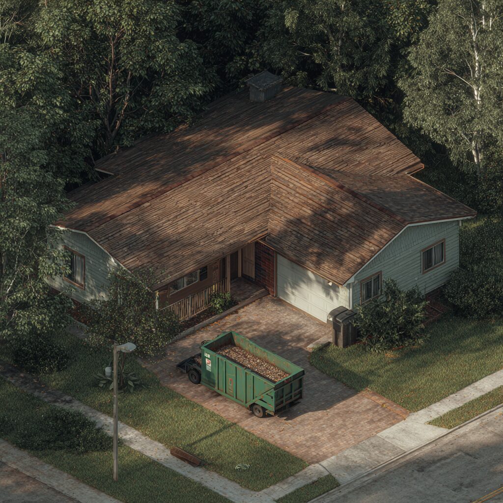 asphalt vs architectural shingles for residential debris disposal