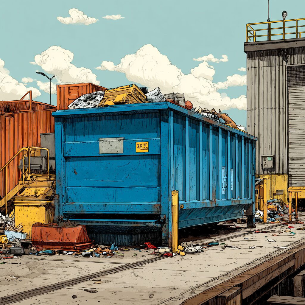 How layered roofing affects your dumpster weight calculator