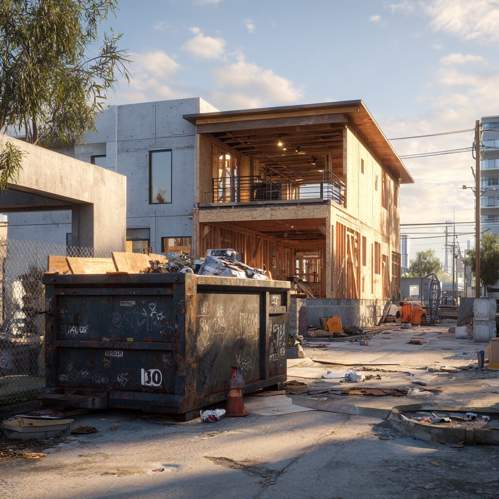 Regular drywall weight for dumpster disposal