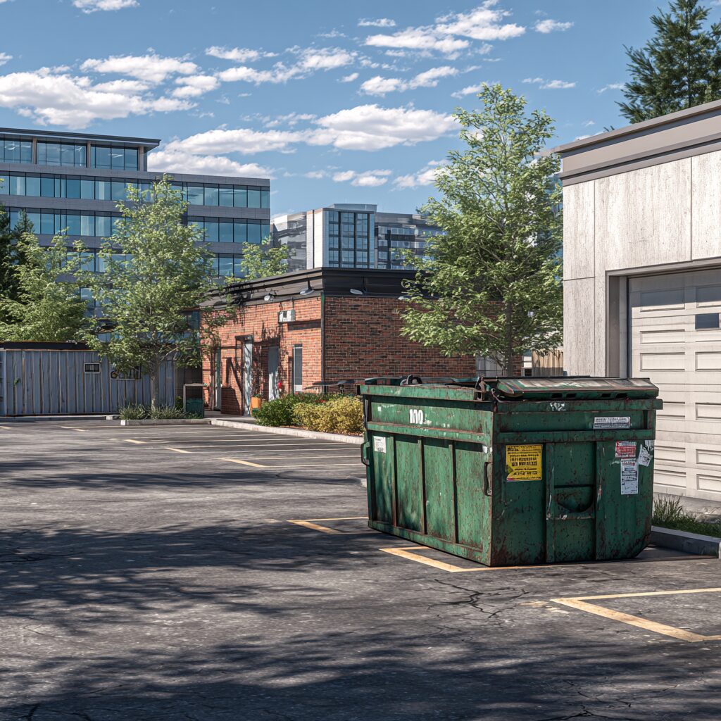 How does wet drywall impact dumpster weight limits?