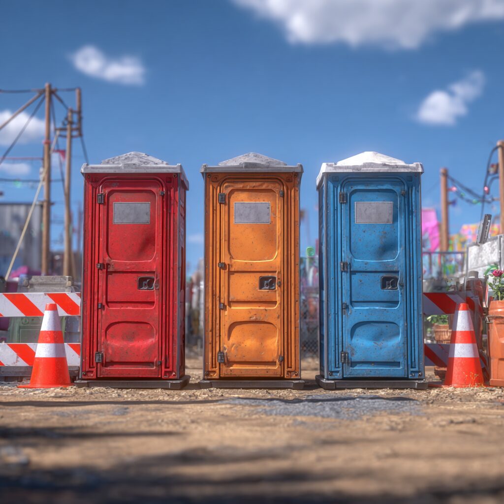 How to keep porta potties cool in summer