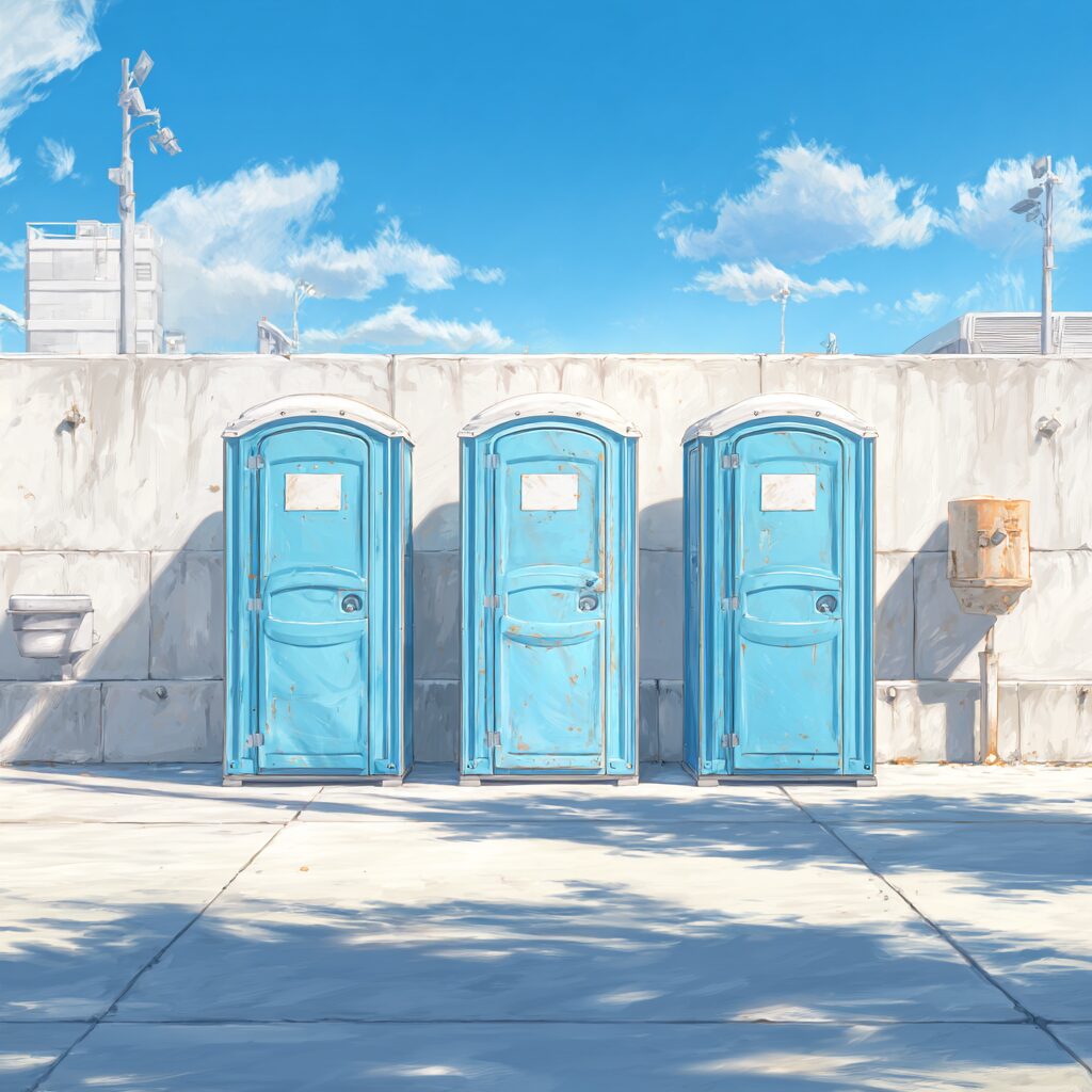 Scent is an important part of porta potty placement