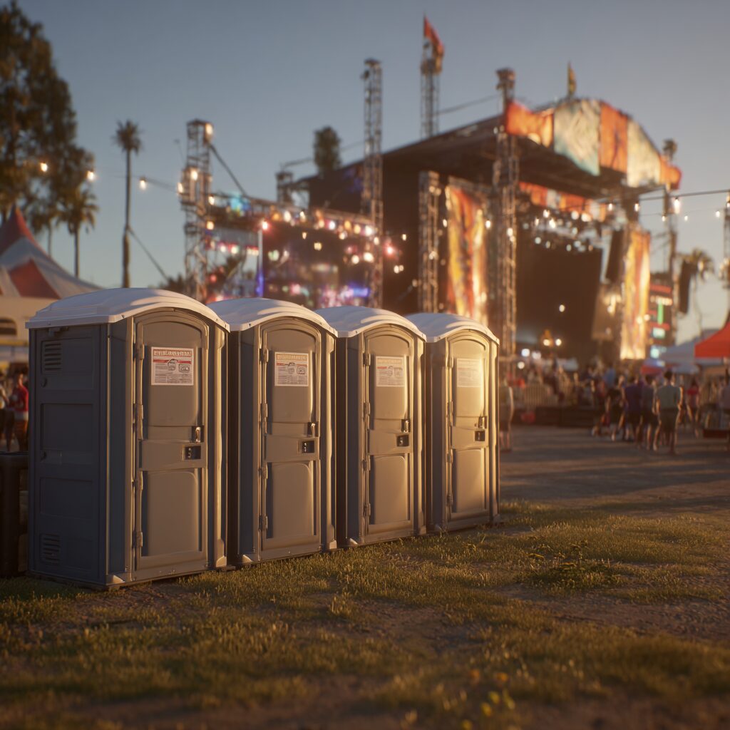 How to increase porta potty comfort at events