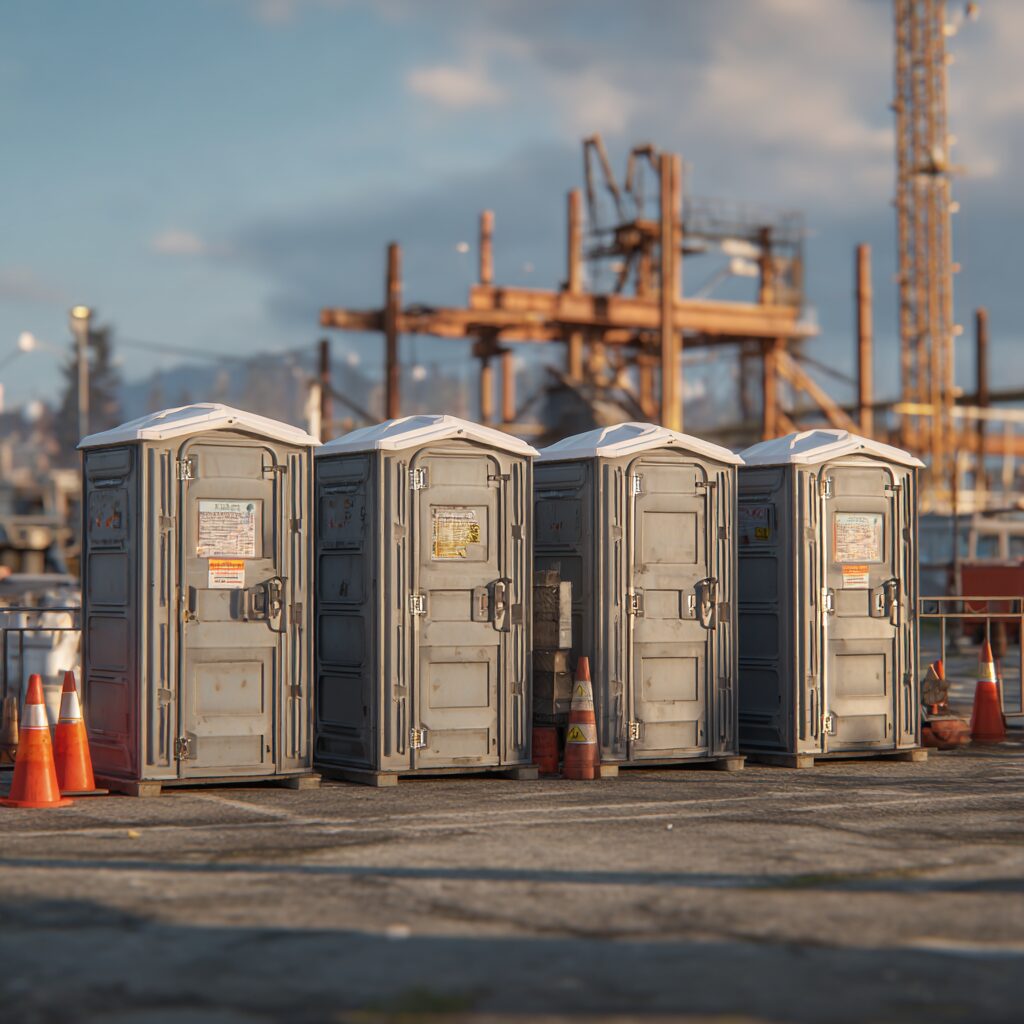 Porta potty comfort at events