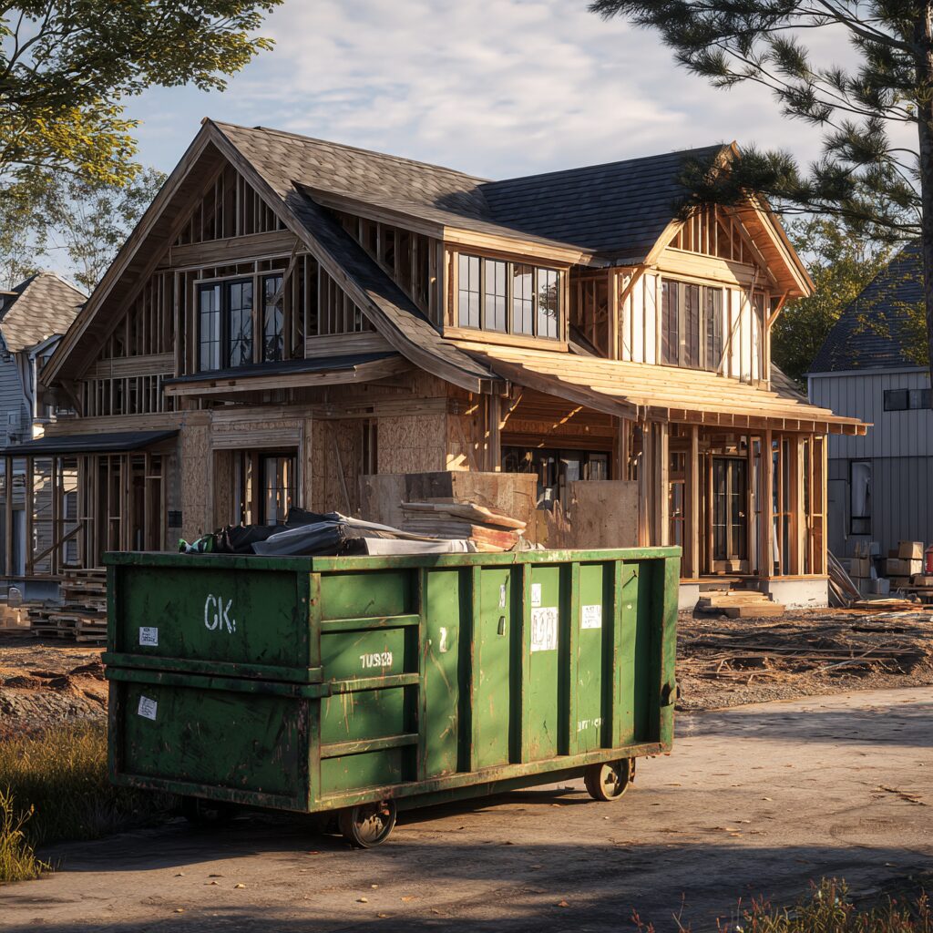 What can't you put in a rented dumpster?