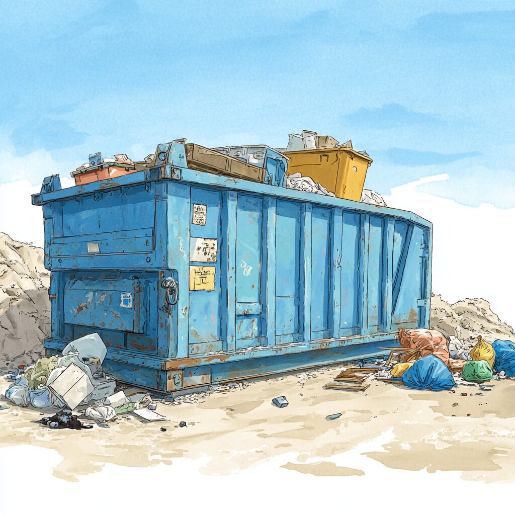 How to maximize dumpster capacity