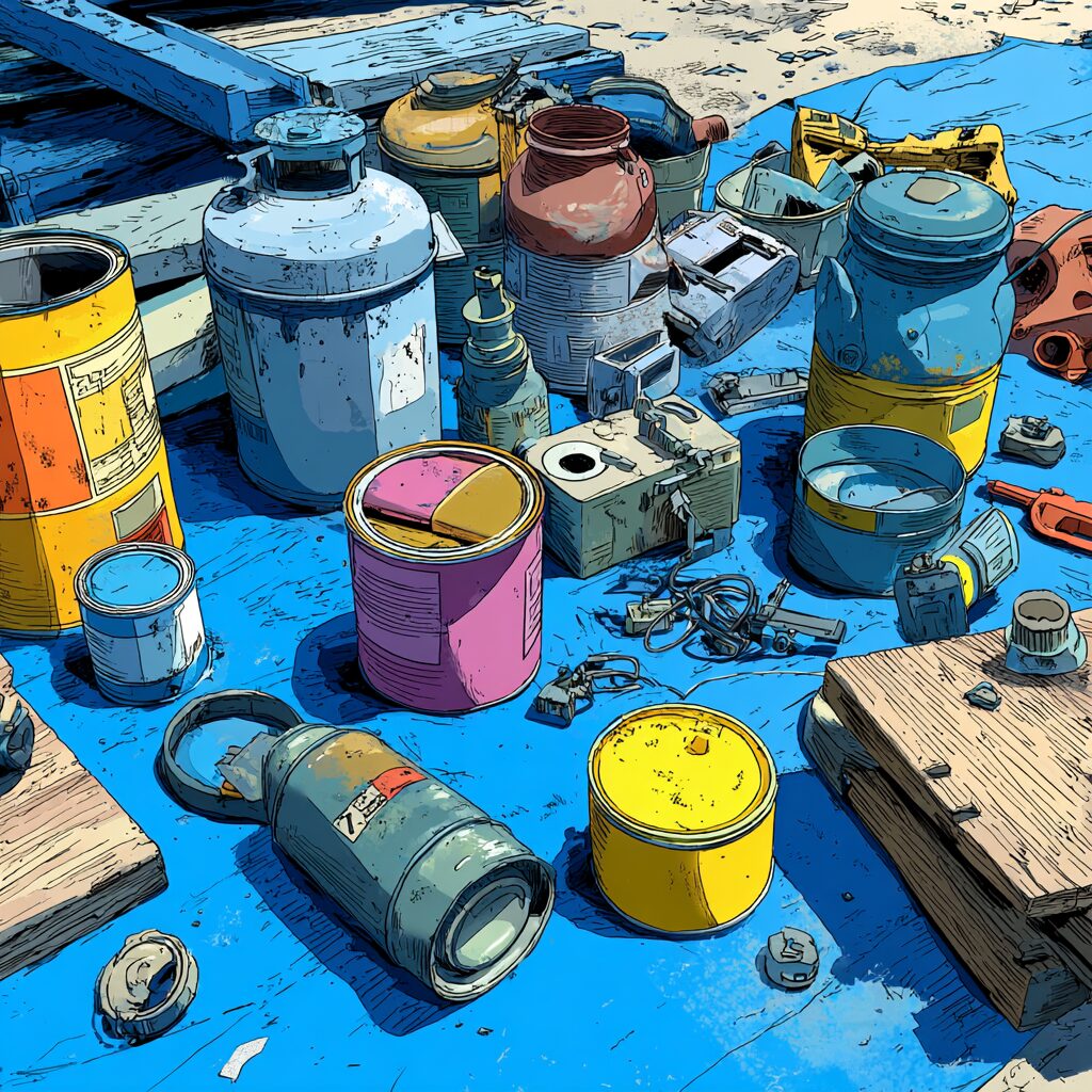 how to dispose of construction waste in a rented dumpster