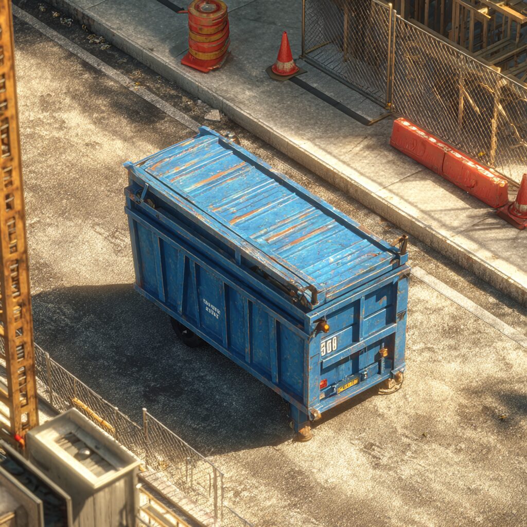 How to manage construction access to rented dumpsters