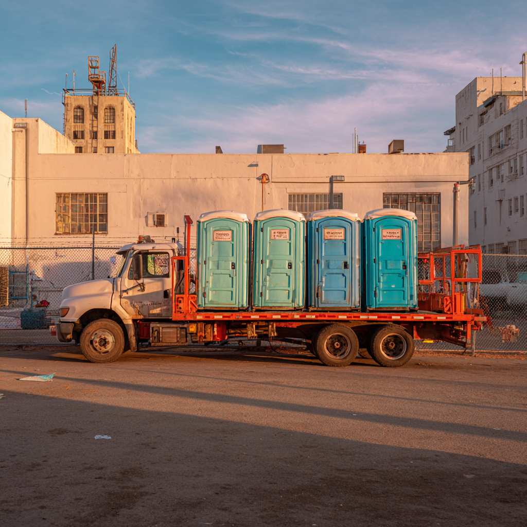 What steps should you take after you've booked a porta potty rental?