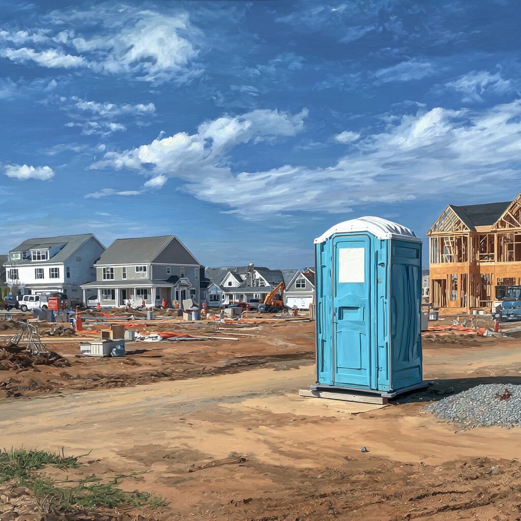How to coordinate porta potty delivers for construction sites