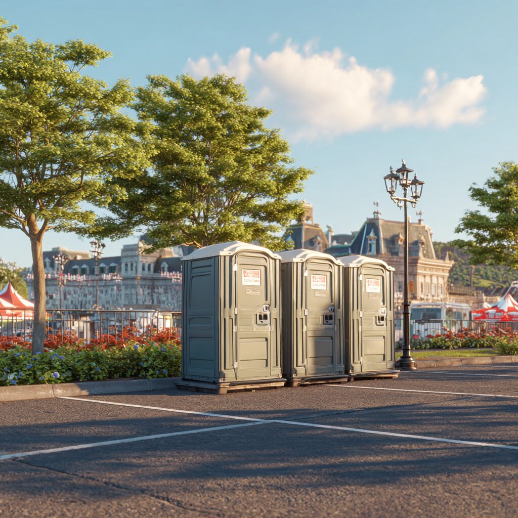 How to coordinate porta potty deliveries for large events