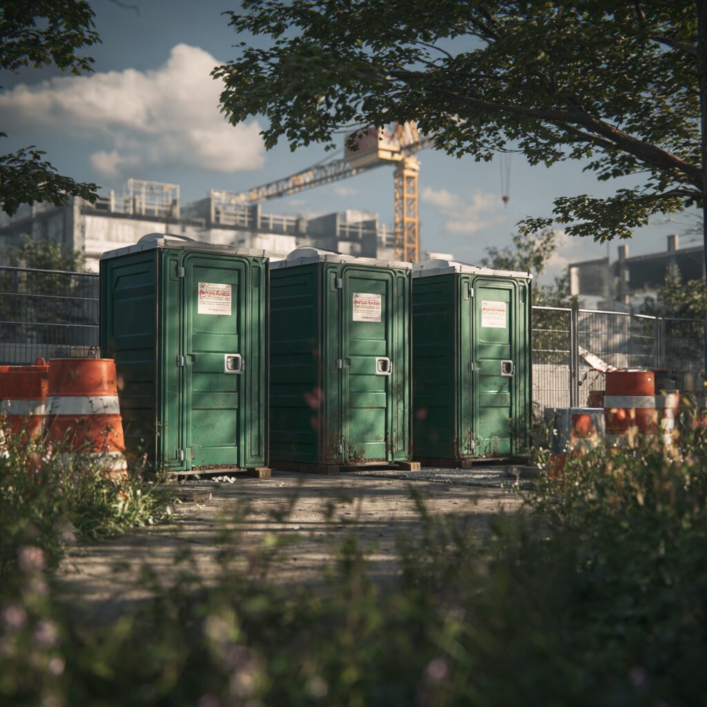 How to manage porta potties across multiple project sites