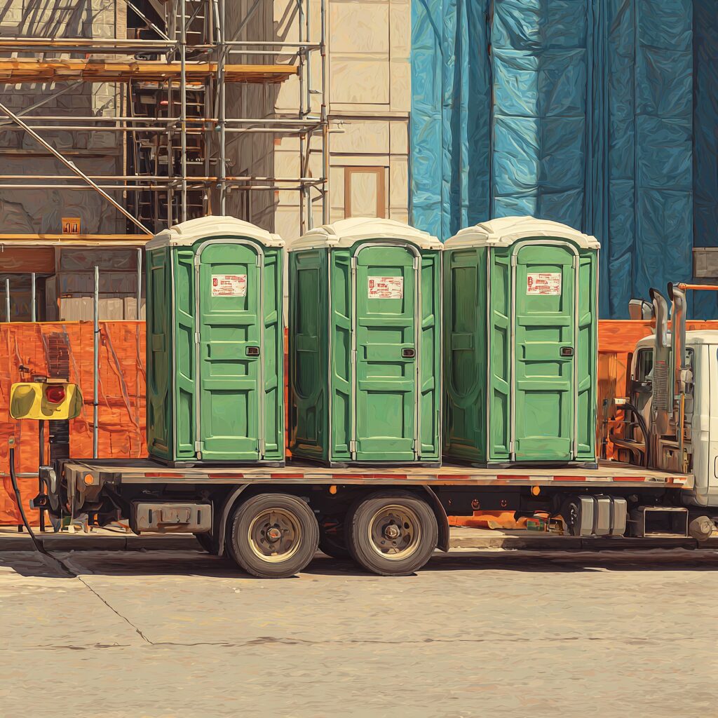 how to manage porta potties across multiple locations