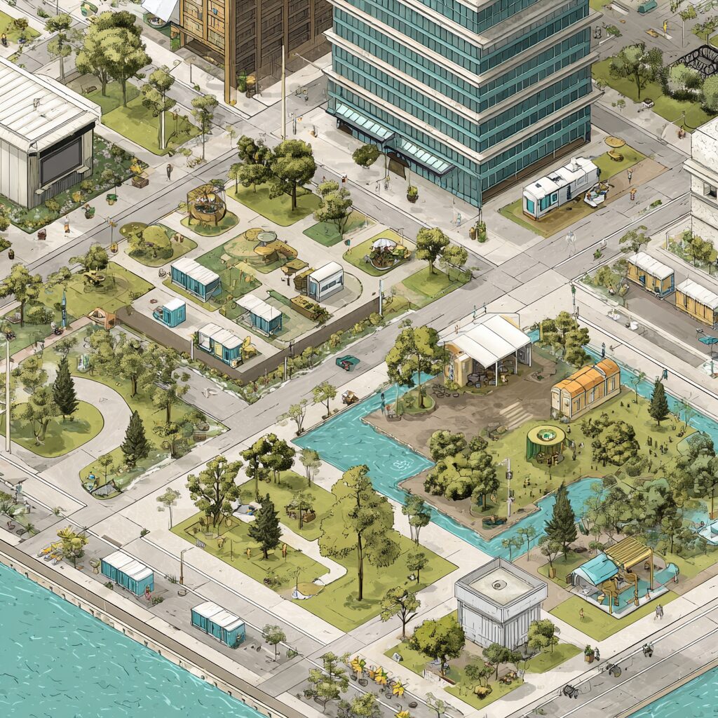 managing porta potty rentals across a city or state