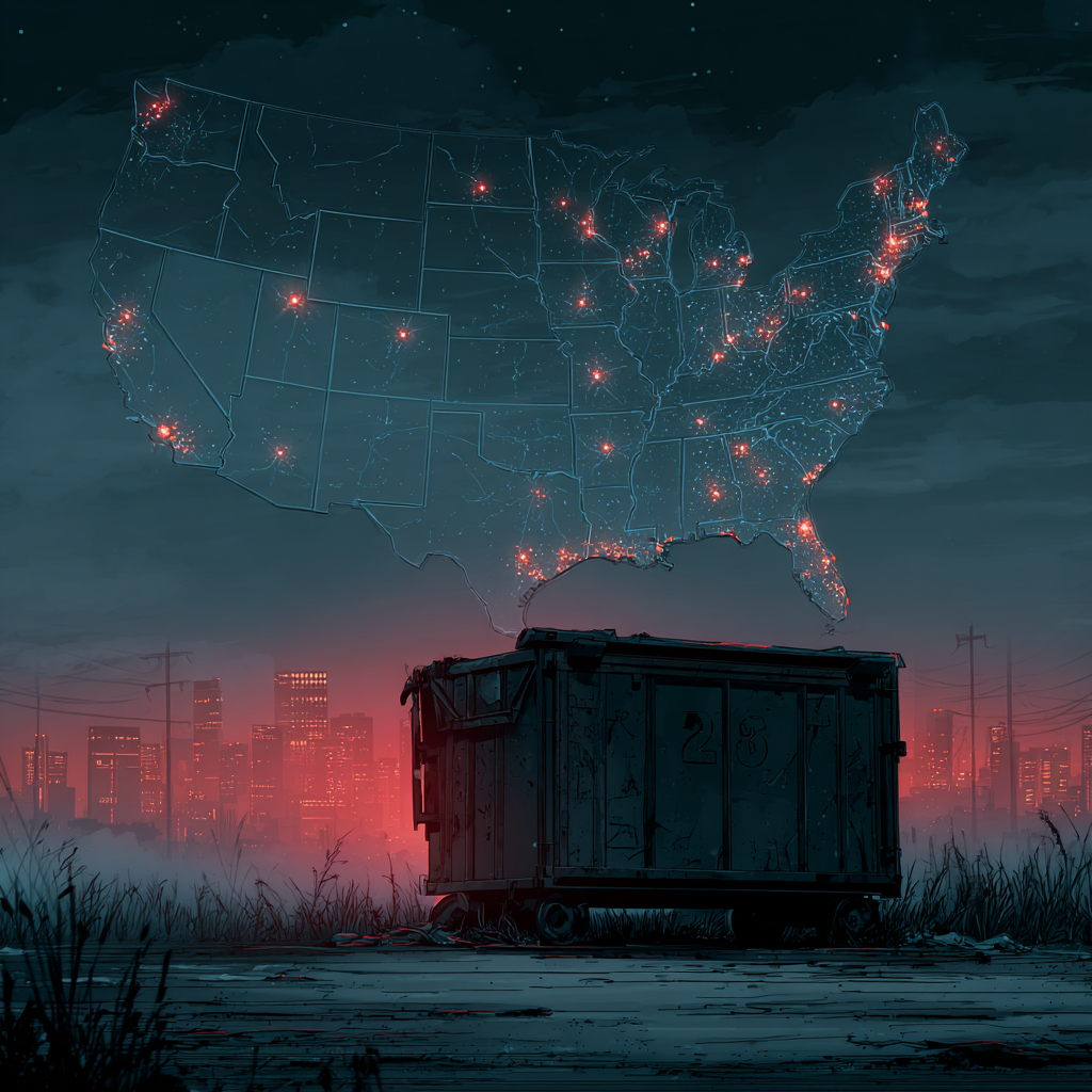 construction dumpster rental demand hotspots for 2026