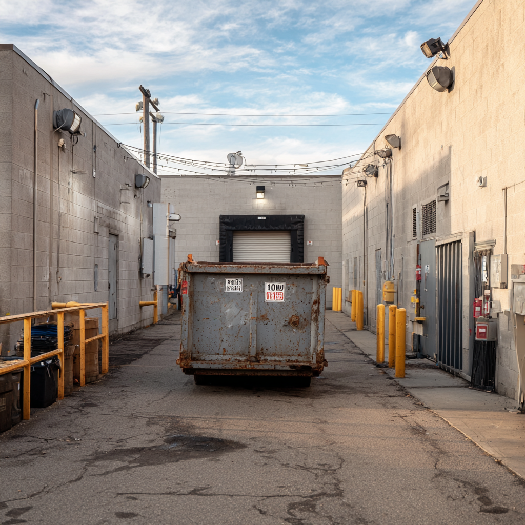 Dumpster rentals for commercial developments