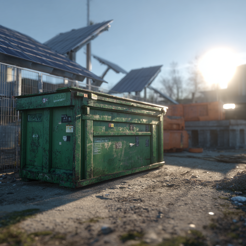 Rented Dumpsters for Renewable Energy Projects in 2026