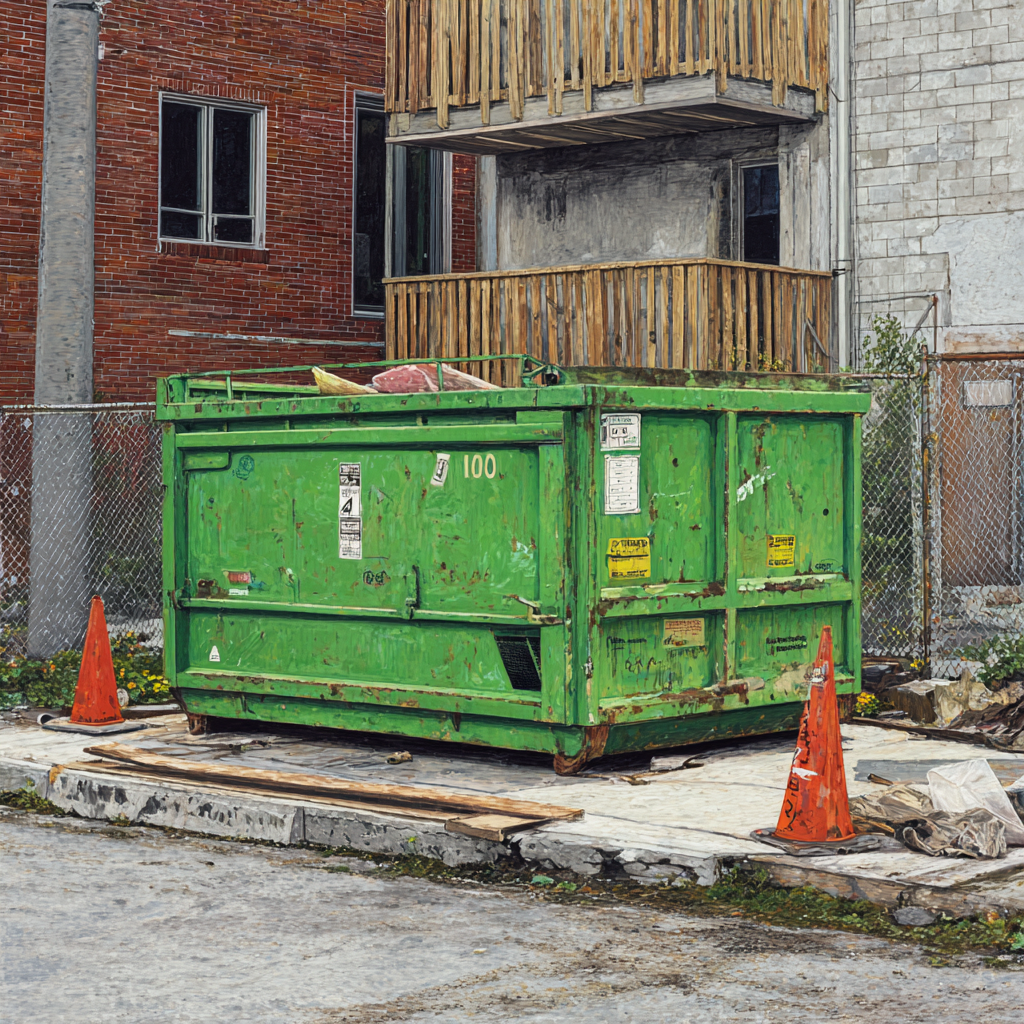Dumpster rental tips for renewable energy projects in 2026