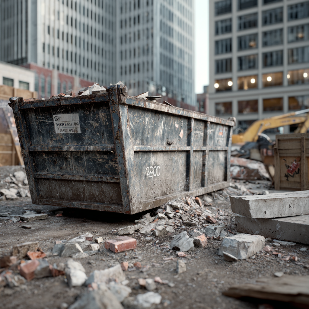How to dispose of concrete in dumpsters