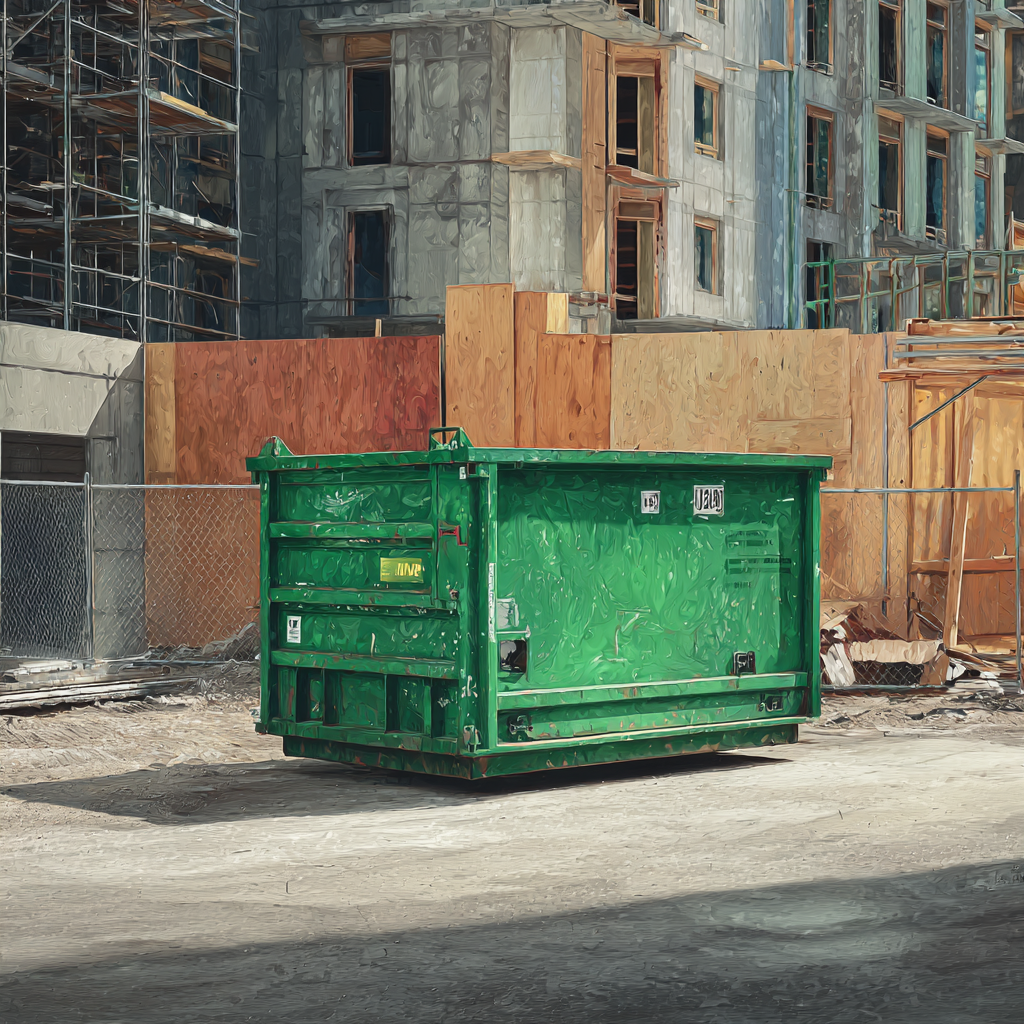 Can you throw mixed waste into a dumpster?