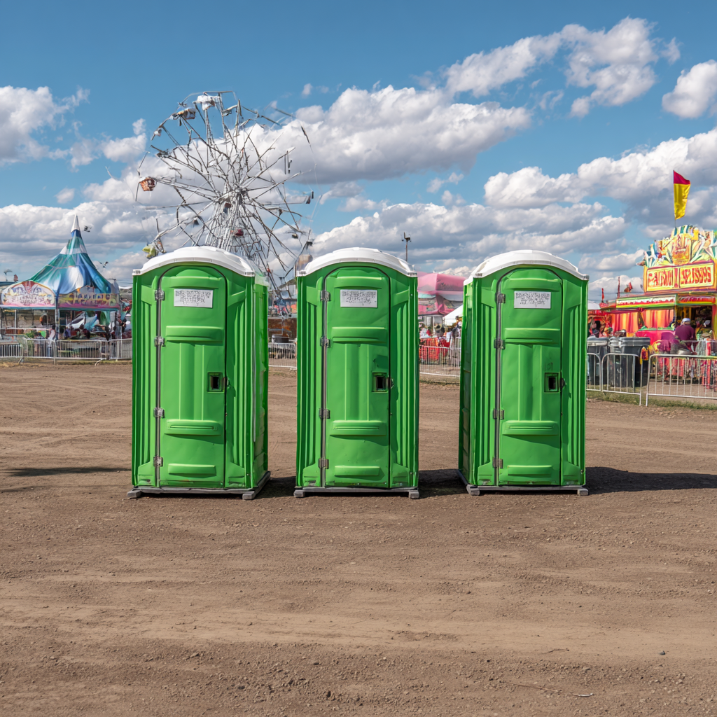 Porta potty rental planning for food festivals